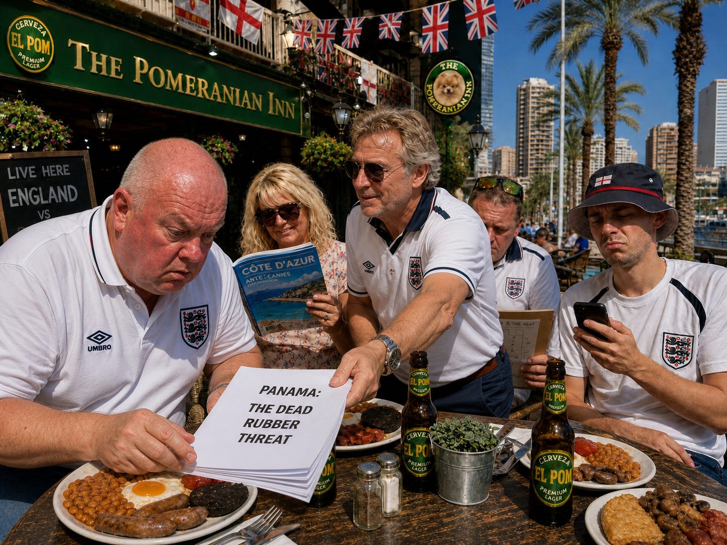 Tel sliding the Panama dossier across the table to Dave, who is leaning in with intense respect